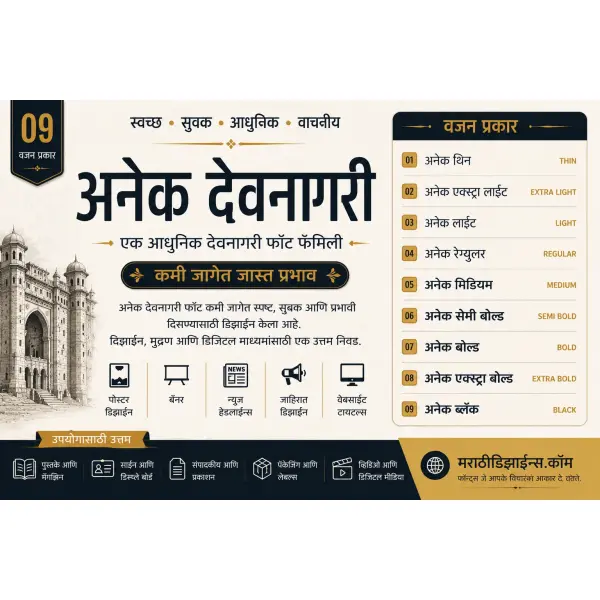 Anek Devanagari Font Free Download | Google Font for Marathi Design, PixelLab, PSD & CDR 2026