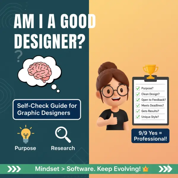 मी Professional Designer आहे का? जाणून घ्या 9 महत्वाचे संकेत