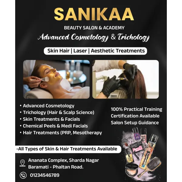 Premium Beauty Salon and Academy Advertisement PSD File 2026