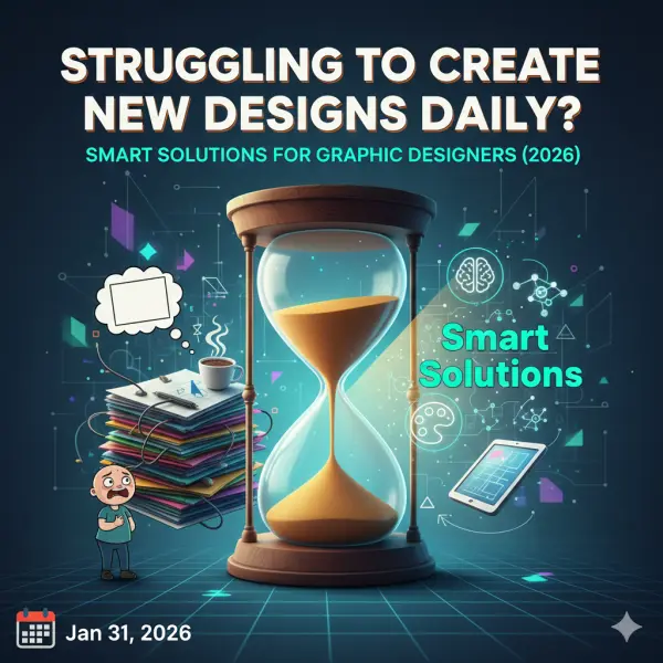 Struggling to Create New Designs Daily? Smart Solutions for Graphic Designers (2026)